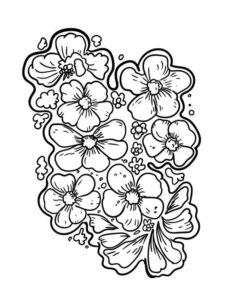 Dibujo De Flores Para, dibujo de flores para colorear, dibujo de flores para imprimir, dibujo de flores para colorear e imprimir, dibujo de flores para pintar, dibujo de flores para bordar, 