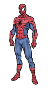 dibujar un Hombre Araña, Dibujo de Spiderman, prepararse para este dibujo del hombre araña, Cómo dibujar a Spiderman, dibuja el pecho y los brazos de Spiderman, dibuja un poco más del cuerpo, el resto del contorno del cuerpo de Spiderman, termina tu dibujo de Spiderman, Spiderman con un poco de color,